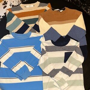 H&M Kids Sweaters in Blue, Brown, and Cream